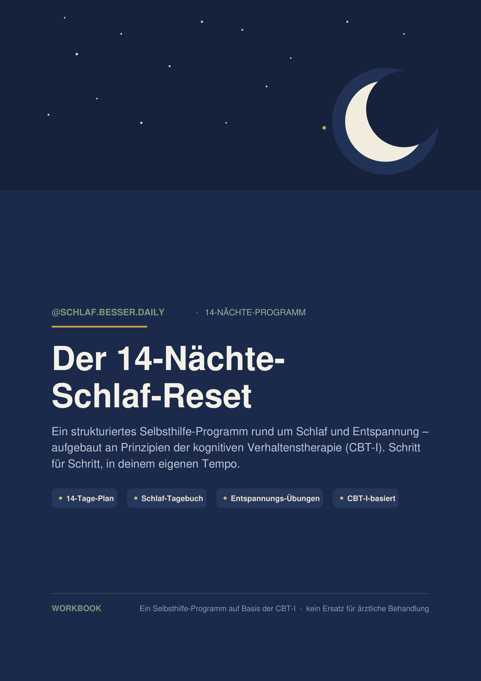 Der 14-Nächte-Schlaf-Reset – Workbook